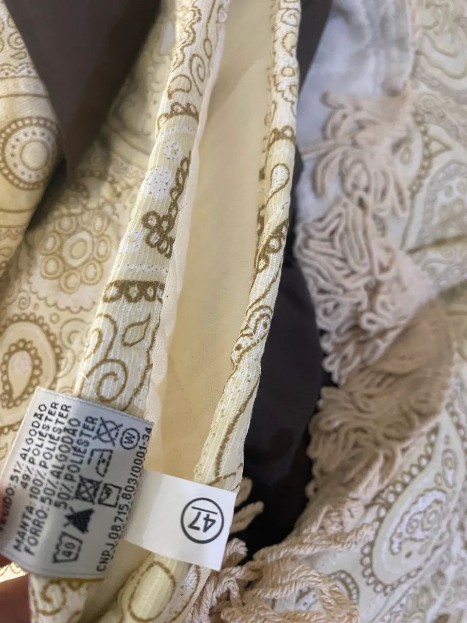 Manta Tamanho Casal com Duas Capas de Almofada  - Foto 2