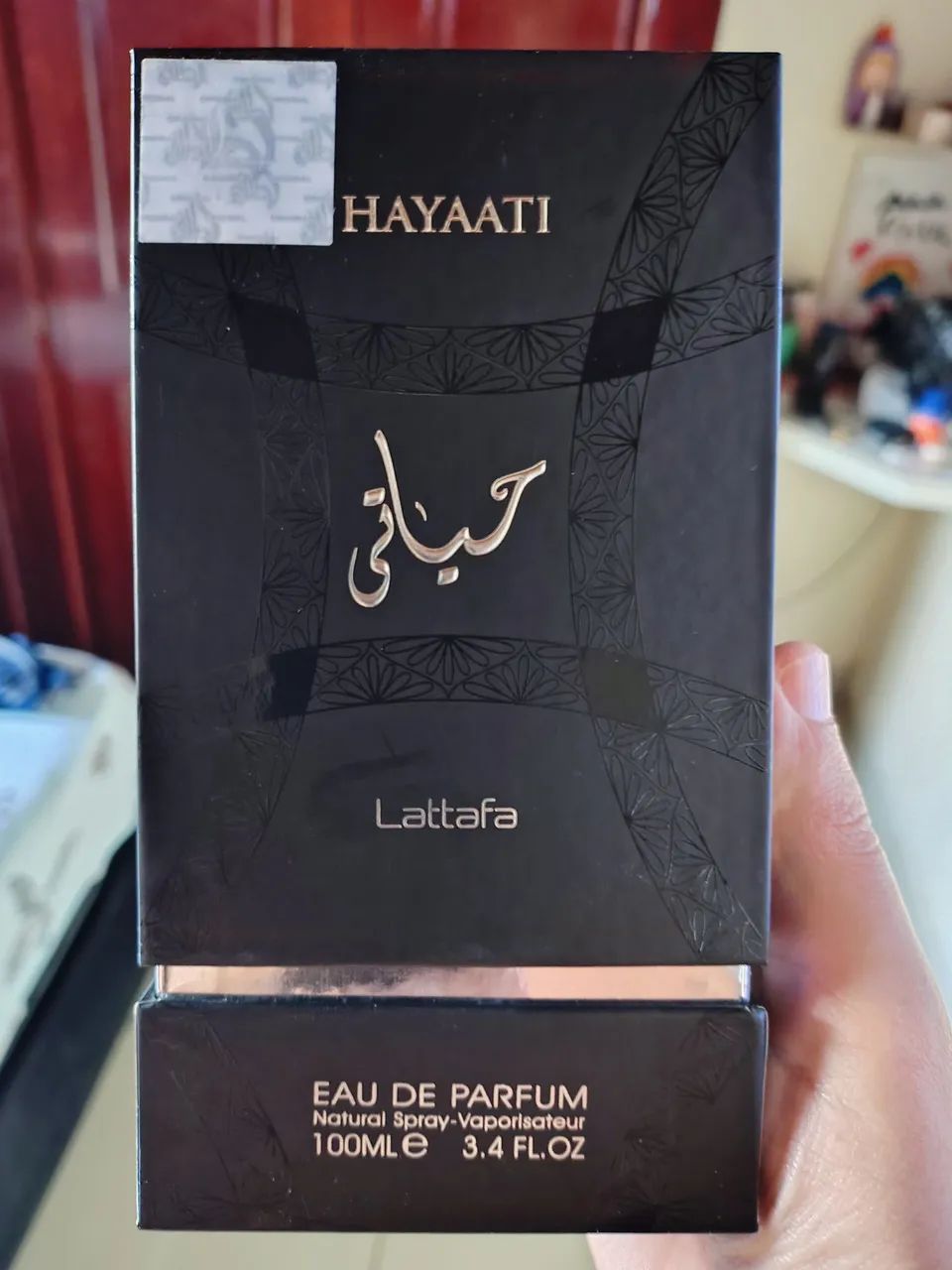 Perfume hayaati Black lattafa 100ml - Foto 3