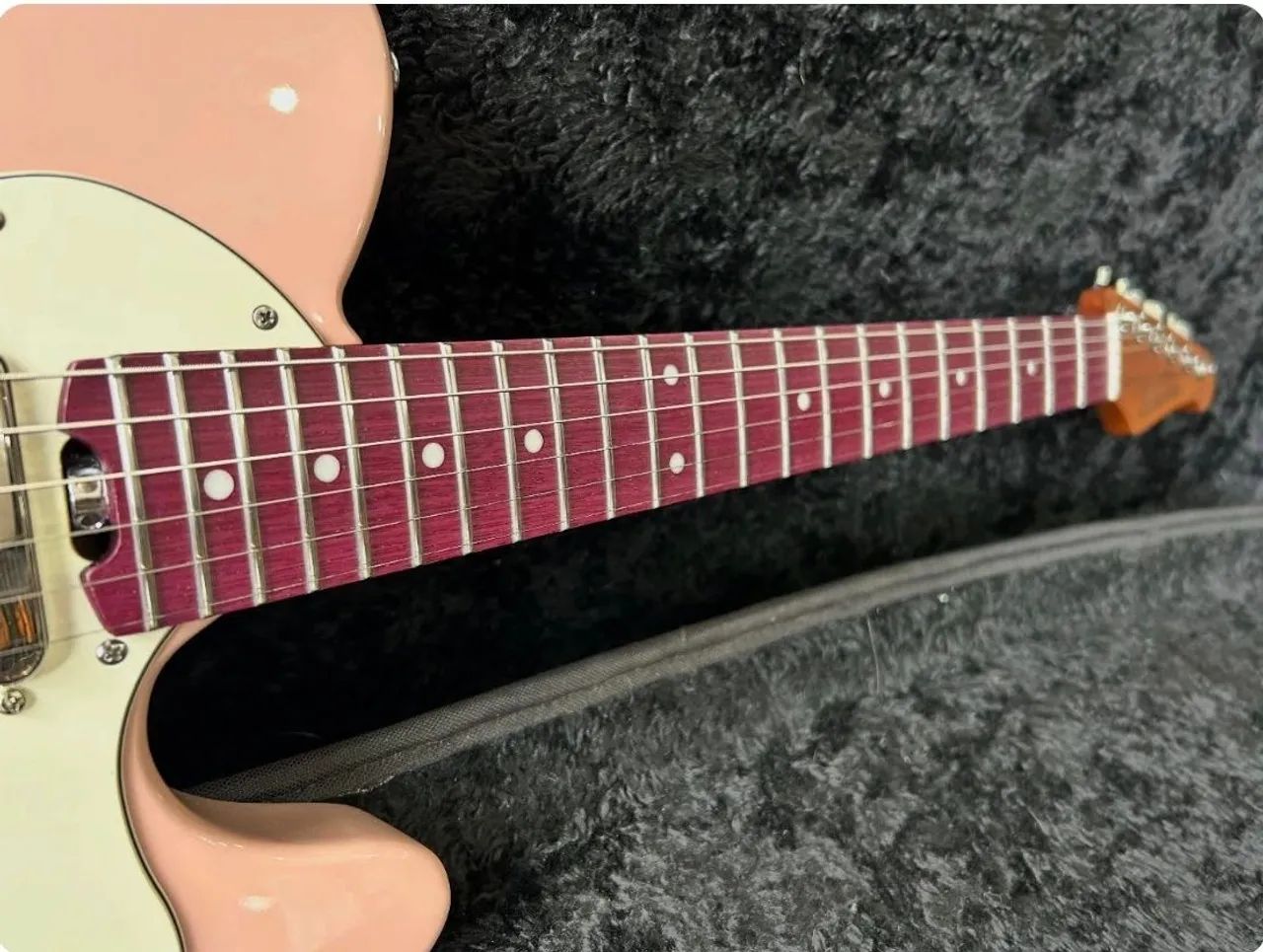 Guitarra Elétrica Studebaker Starliner Custom Rose - Foto 3