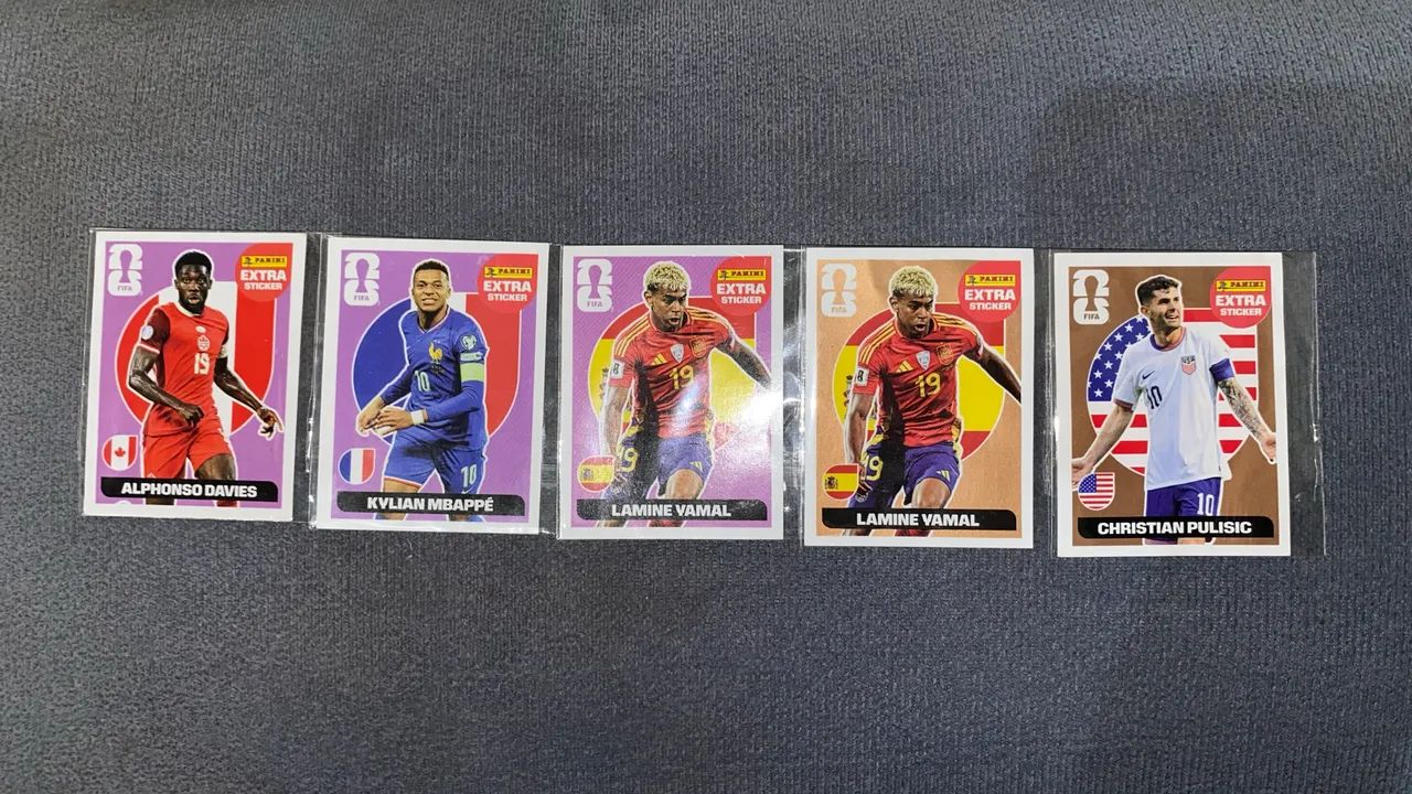 Figurinhas copa 2026 Legends
