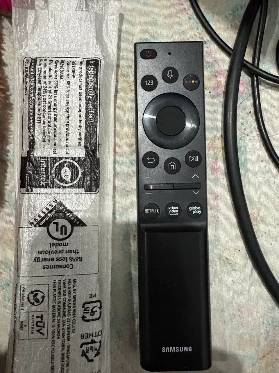 Controle Samsung BN9808367 A original Promoção 