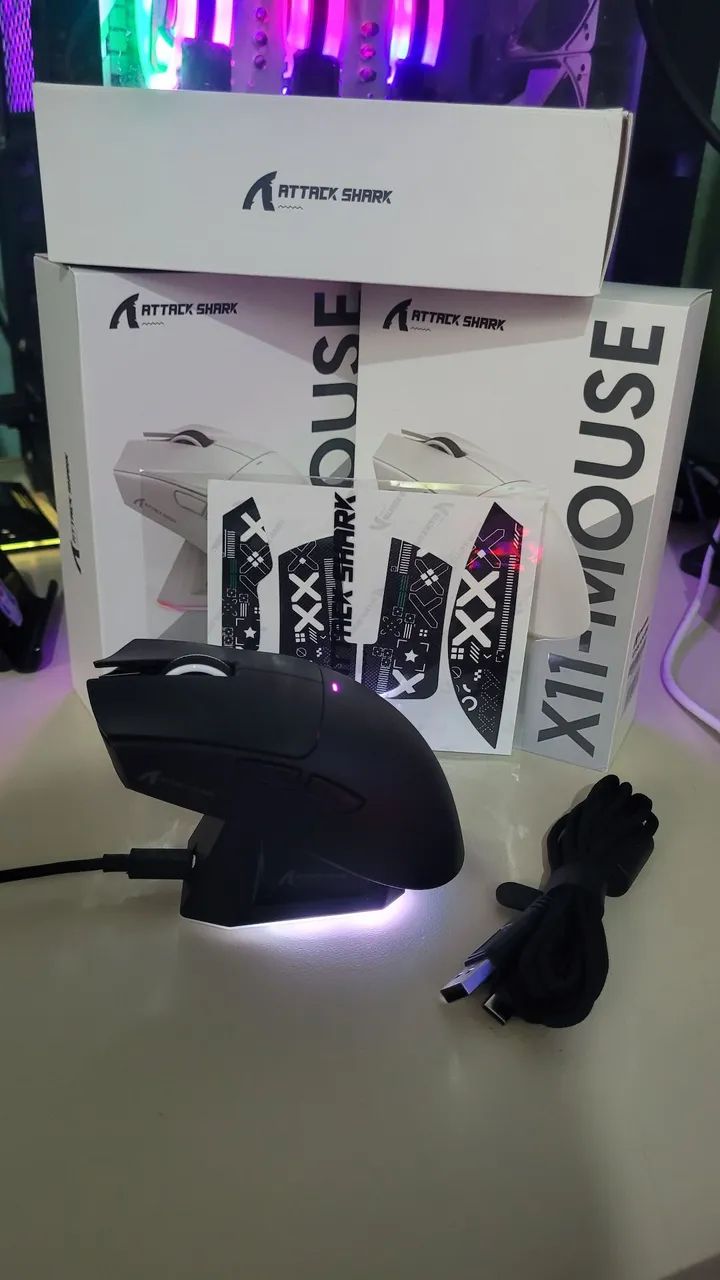 MOUSE X11 SEM FIO (COM BASE)!! - Foto 5