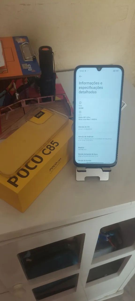 Redmi poco c85 impecável na caixa  - Foto 3