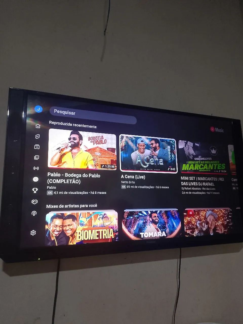 TV de 50 polegadas smart da marca Panasonic - Foto 4