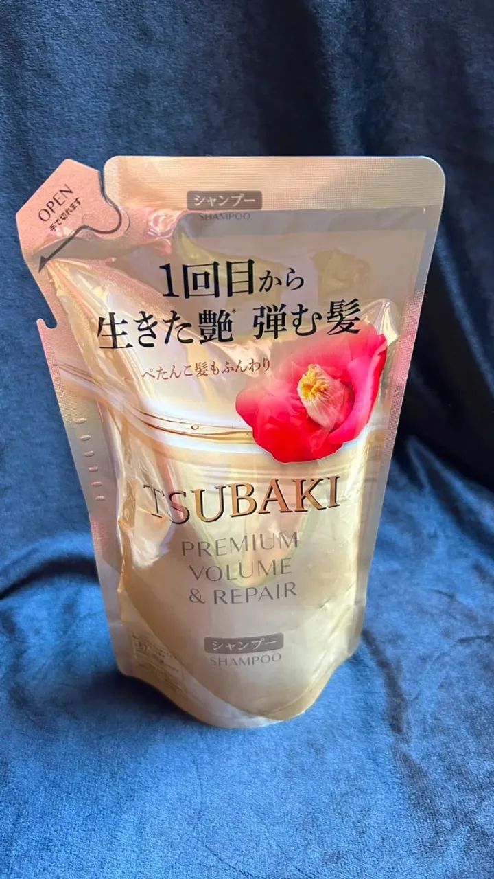 tsubaki - refil shampoo e condicionador premium volume & repair - Foto 3