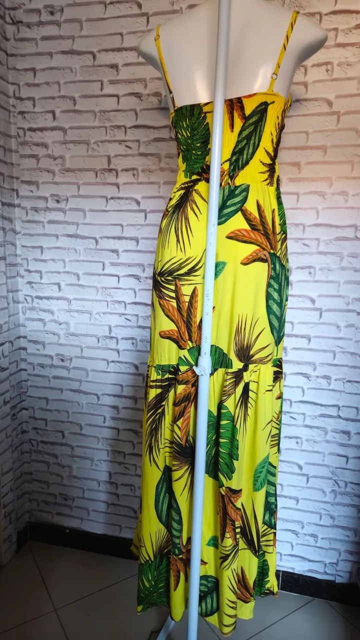 Vestido longo floral - Foto 3