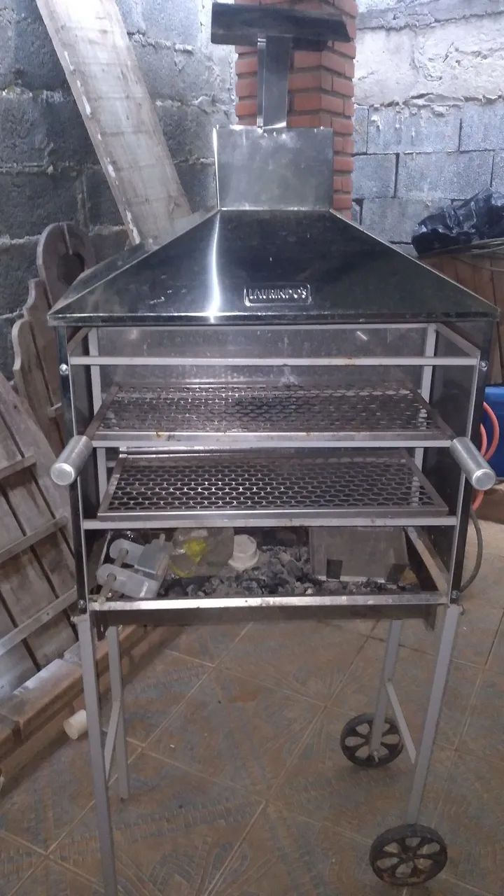 Churrasqueira inox