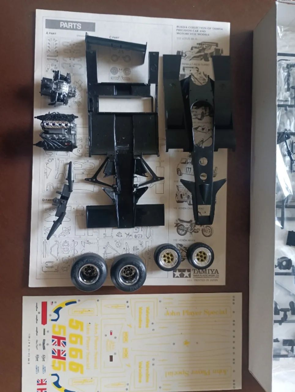 Kit Tamiya Lotus JPS MK.III - escala 1/20 - Hobbies e coleções