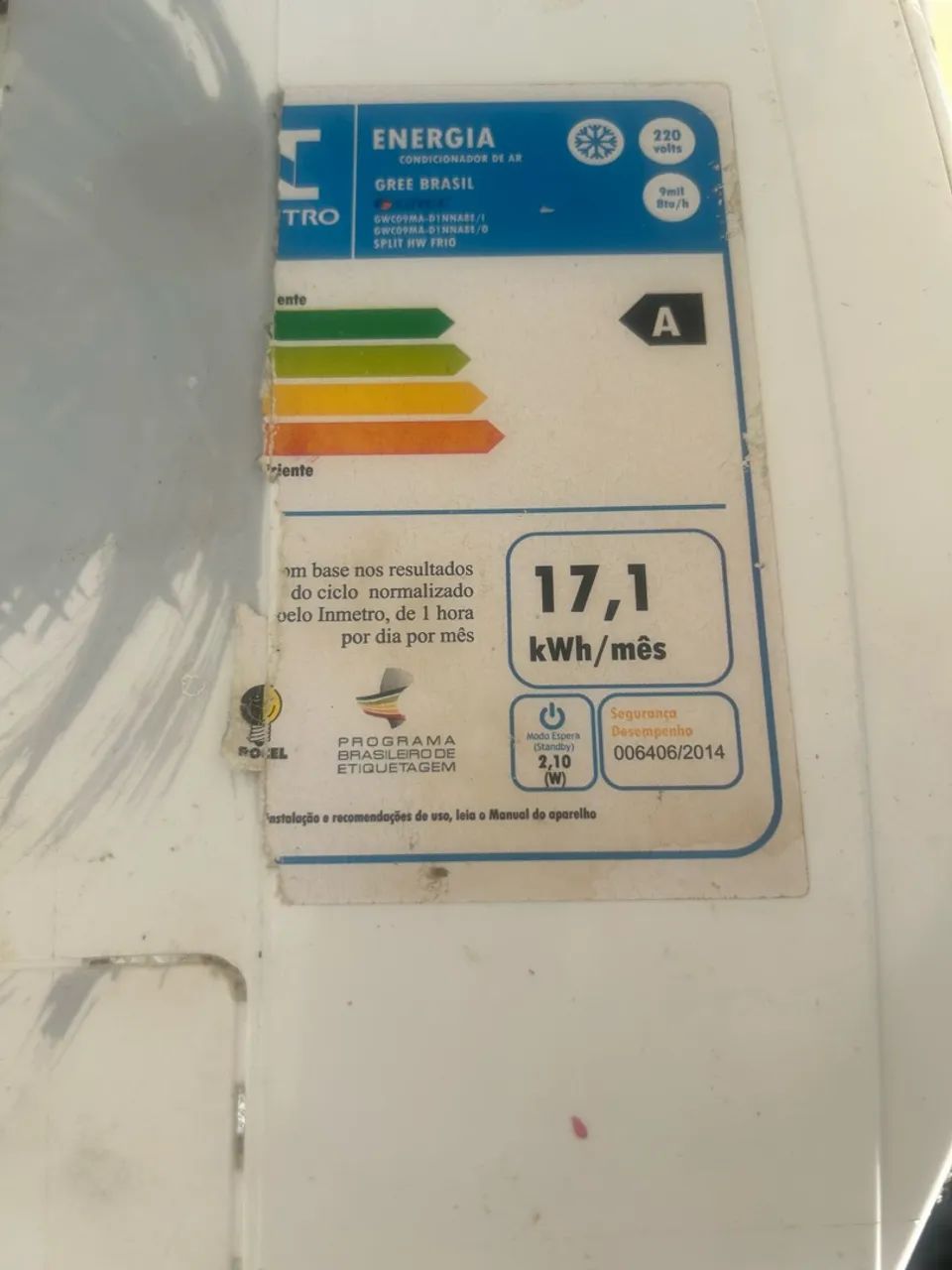 Ar condicionado 9.000BTU - Foto 3