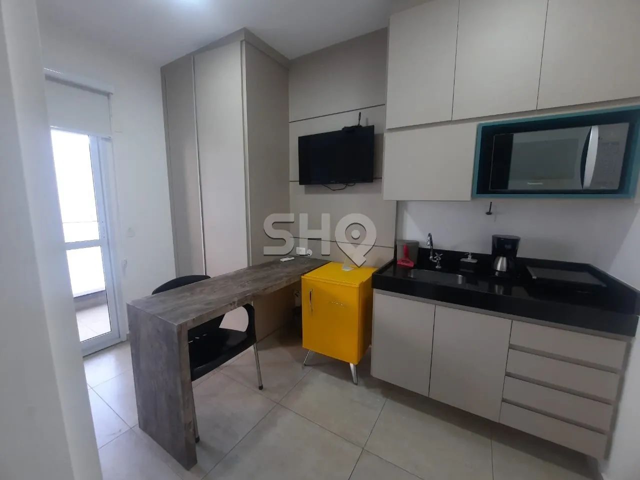 Studio mobiliado 24,5 m² | 1 vaga + depósito - Perdizes - Foto 3