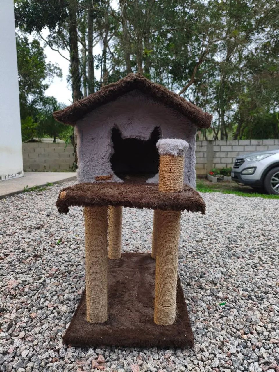 arranhador e casinha  - Foto 3