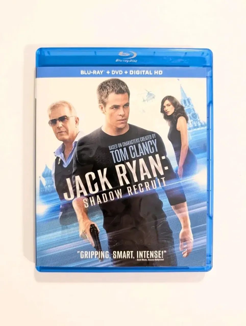 Blu-Ray DUPLO + DVD Operação Sombra: Jack Ryan - importado