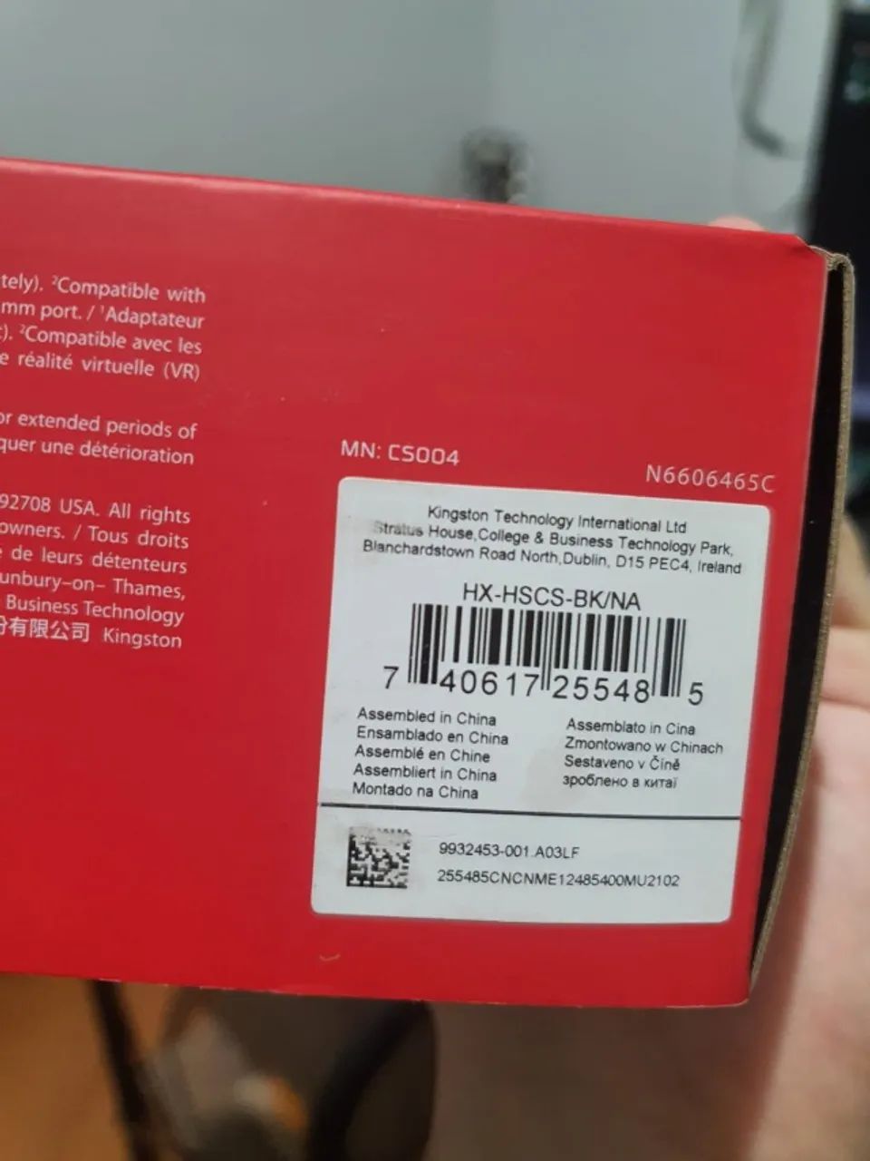 NOVO - Headset Gamer Hyperx Cloud Stinger, Conector 3.5mm - Foto 4