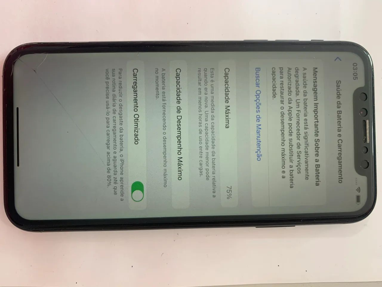 Iphone XR 128 GB com avaria