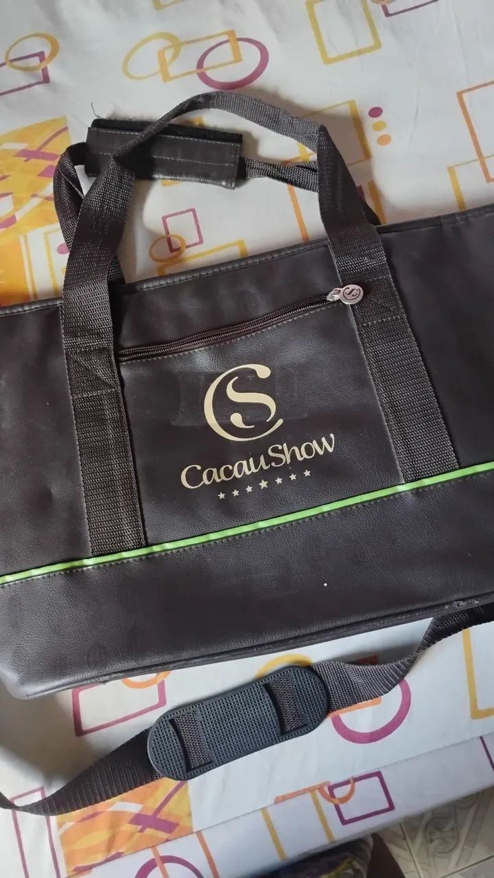 Bolsa térmica cacau show 