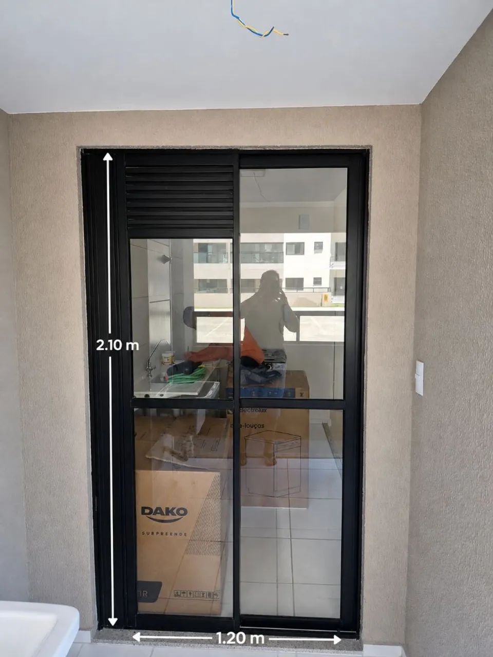 Vende-se portas de alumínio
