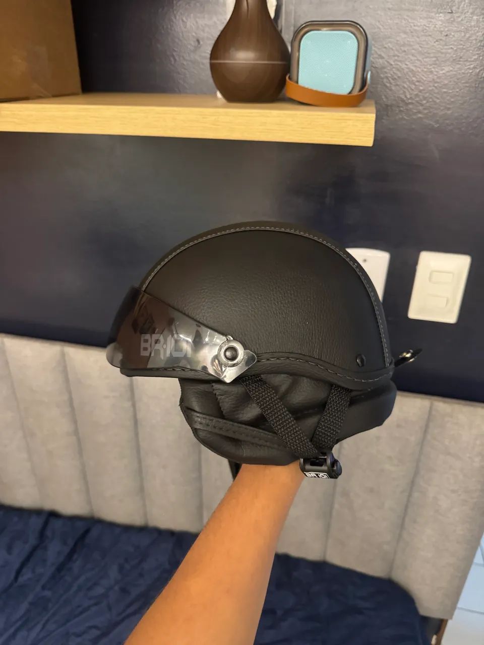 Capacete de scooter elétrica novo  - Foto 2