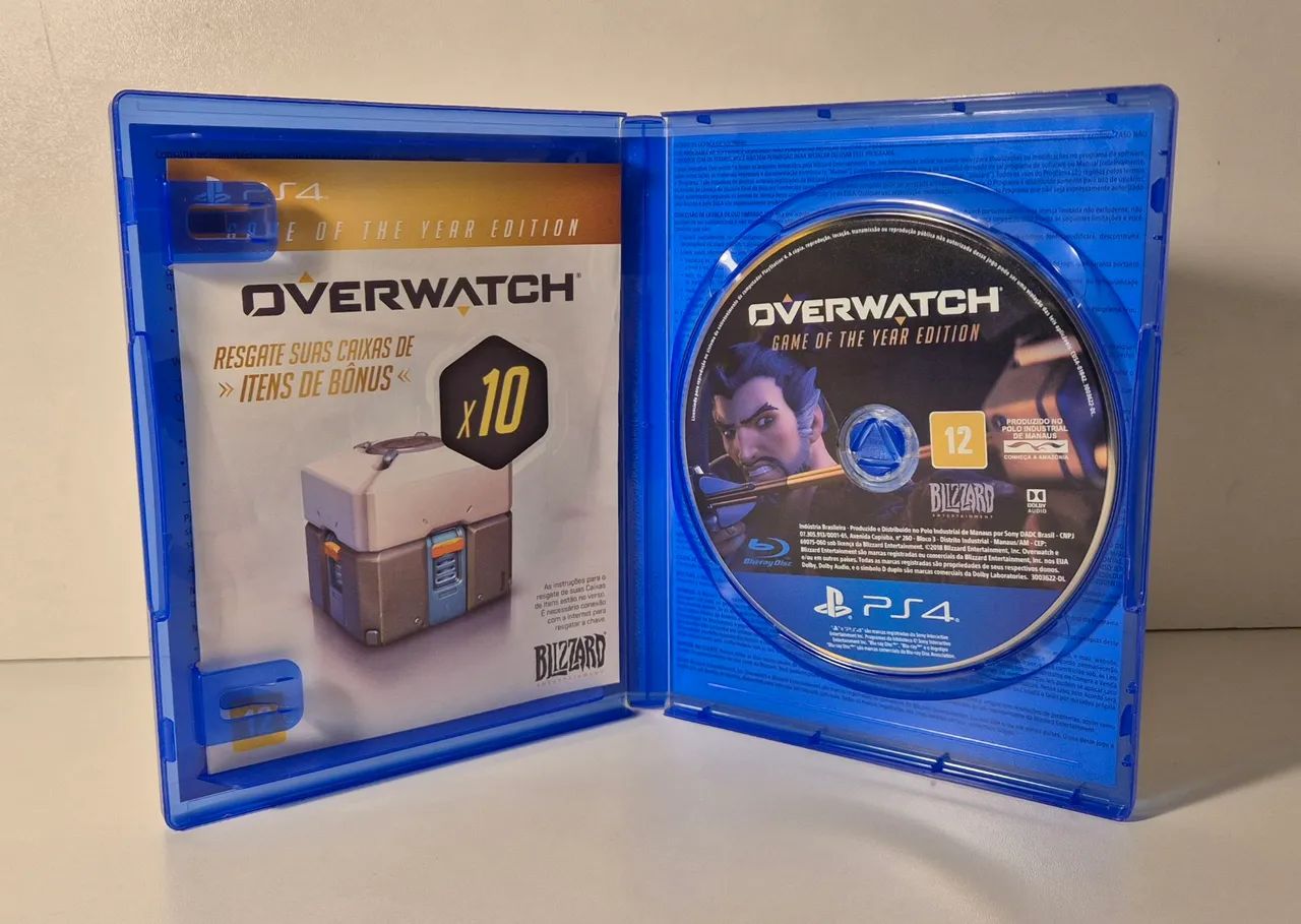 PS4) Overwatch (Game of the Year Edition) - Jogos de Vídeo Game