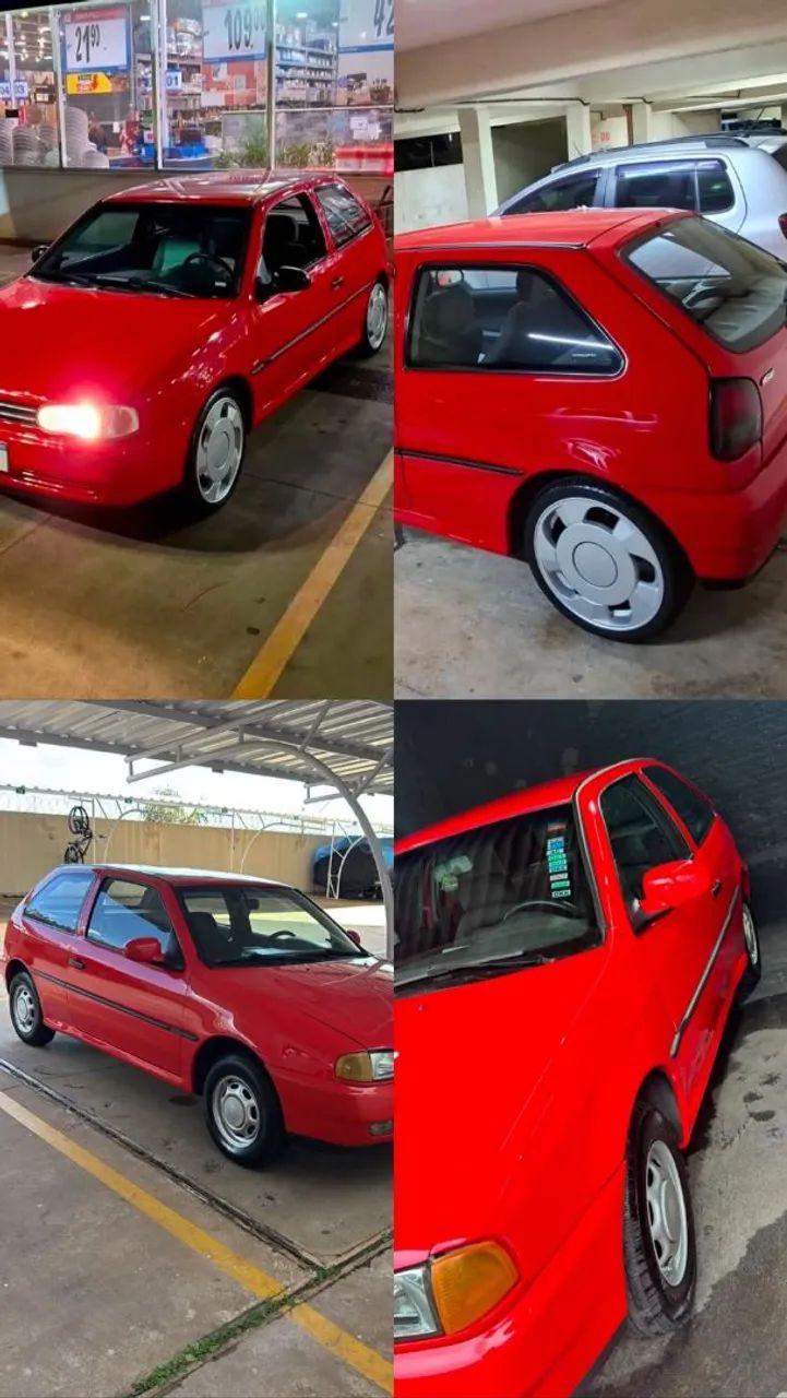 Volkswagen Gol 1.6 MI/ 1.6i 2P (álcool) 1998