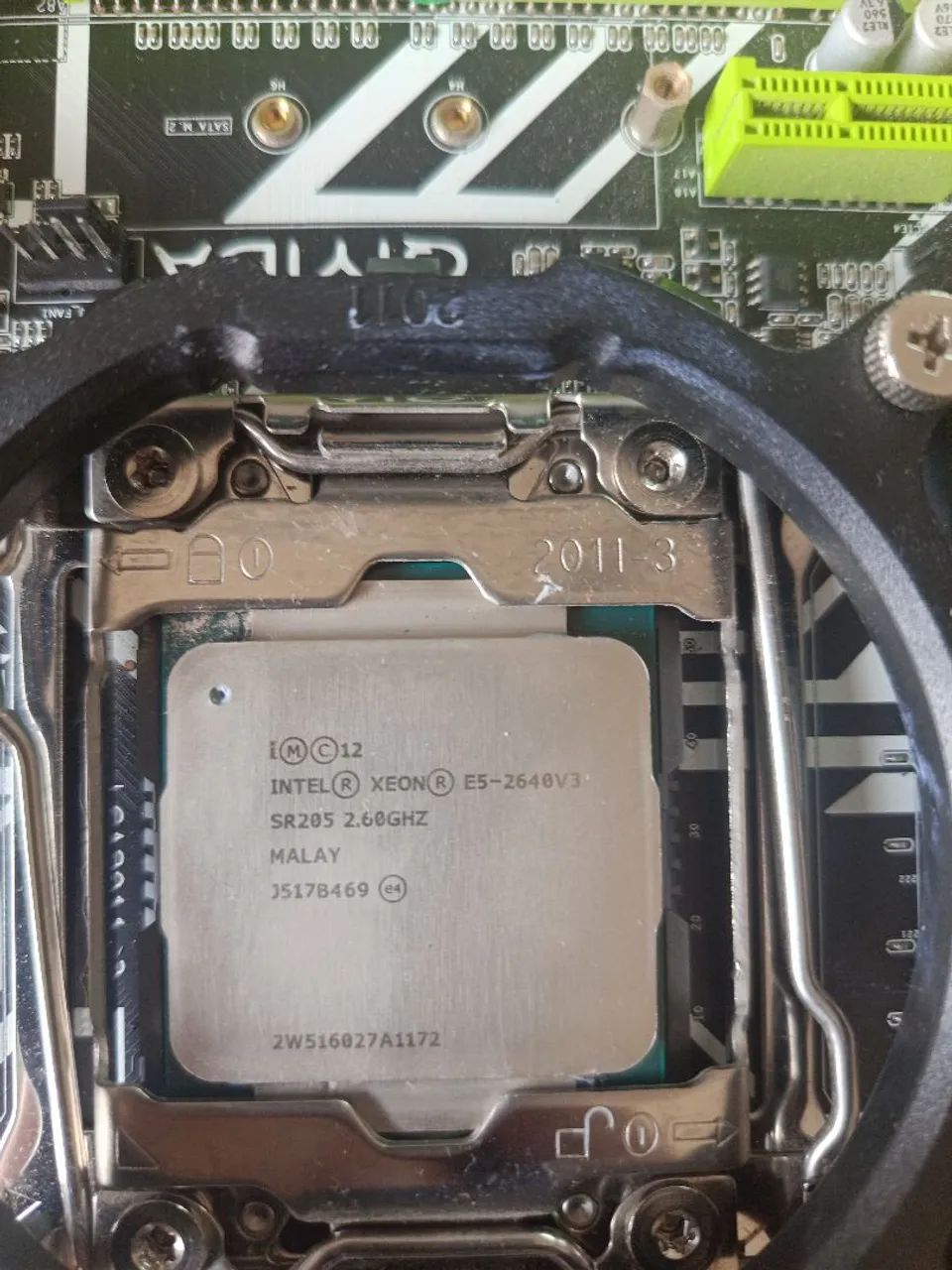 Kit Xeon X99 Placa Mãe Qiyida H9 + Xeon 2640v3 - Foto 3