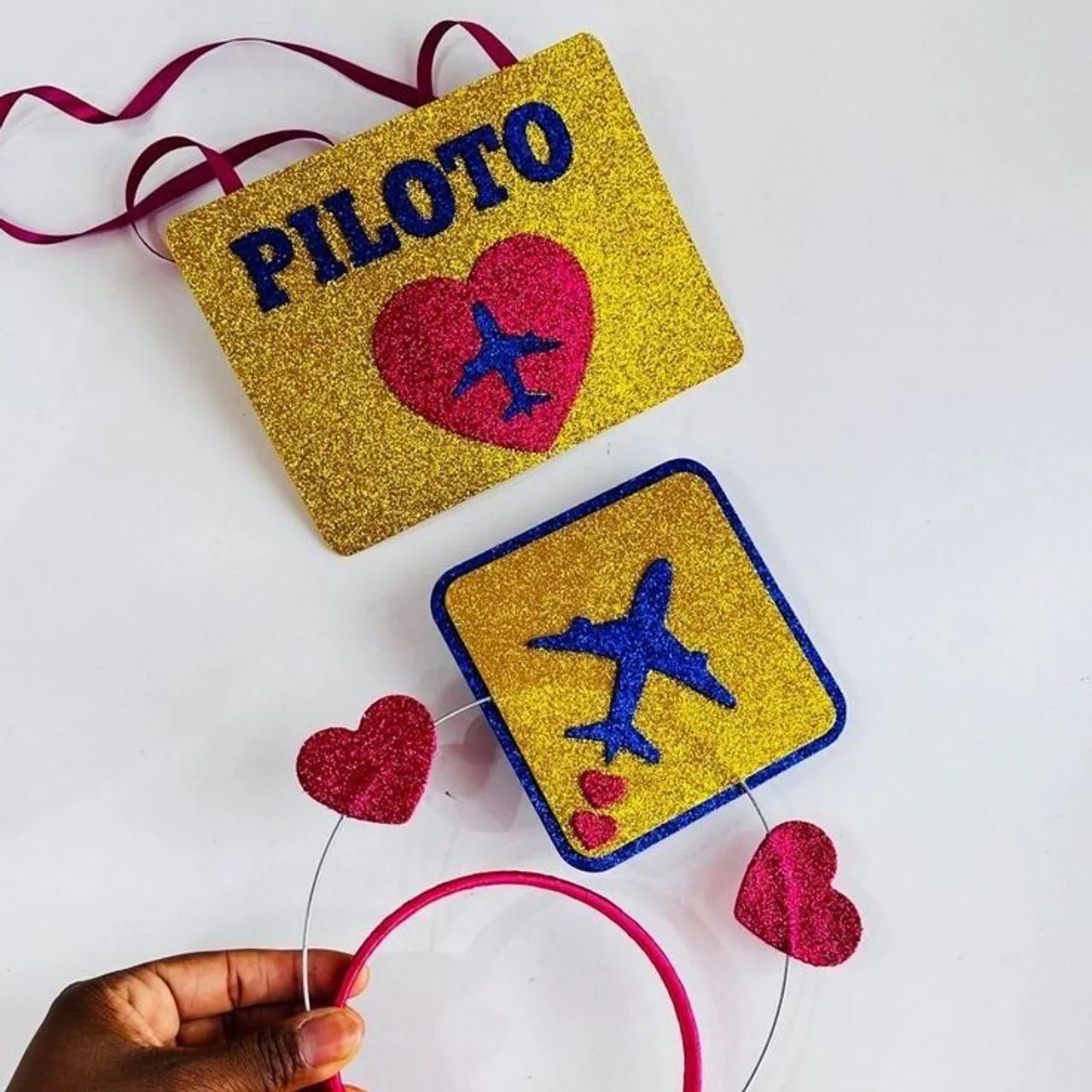 Tiara de Carnaval e plaquinha - Foto 5