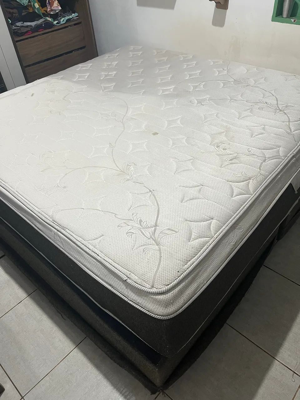 Cama Super King Completa - Excelente Estado - Foto 5