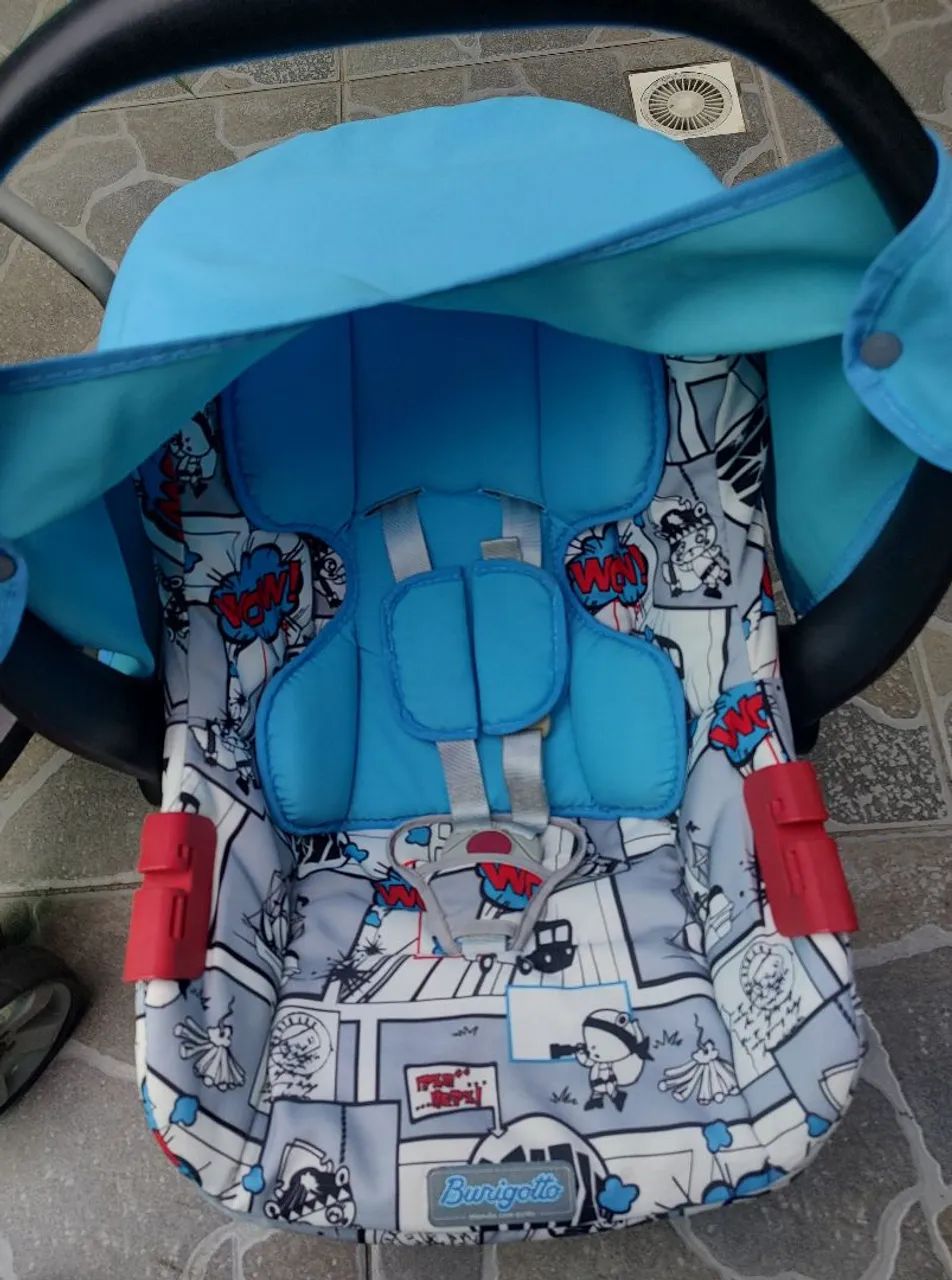 Carrinho com bebê conforto  - Foto 5