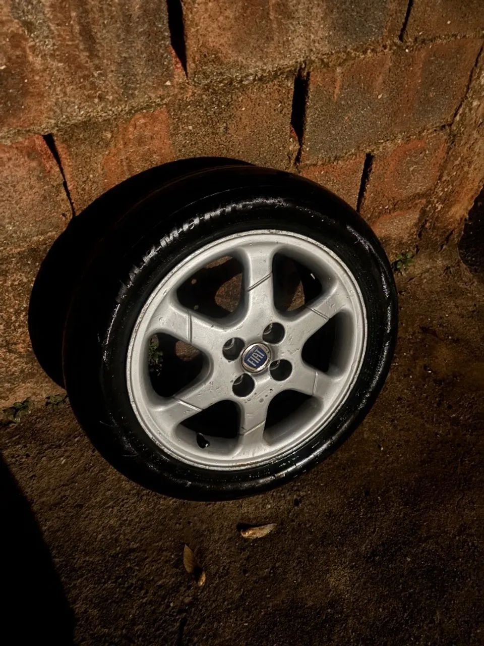 Roda original Fiat aro 15 - Foto 2
