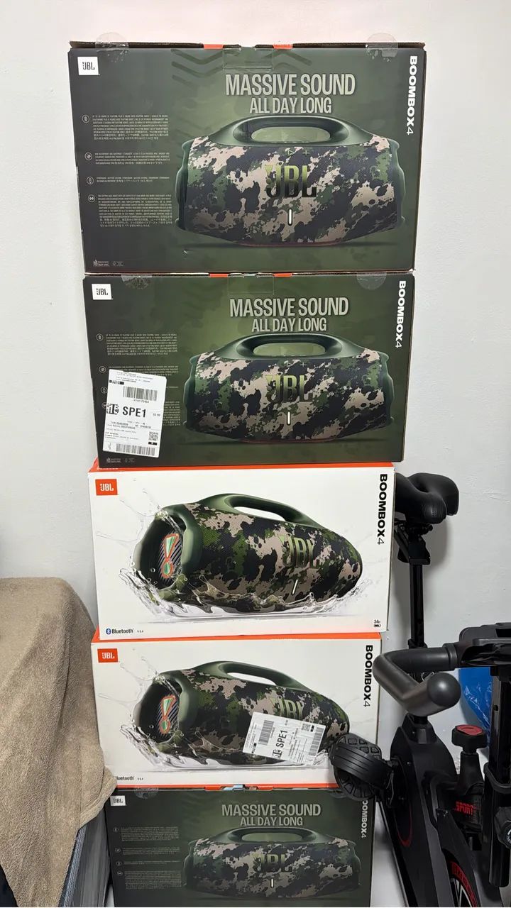 Boombox 4 camuflada