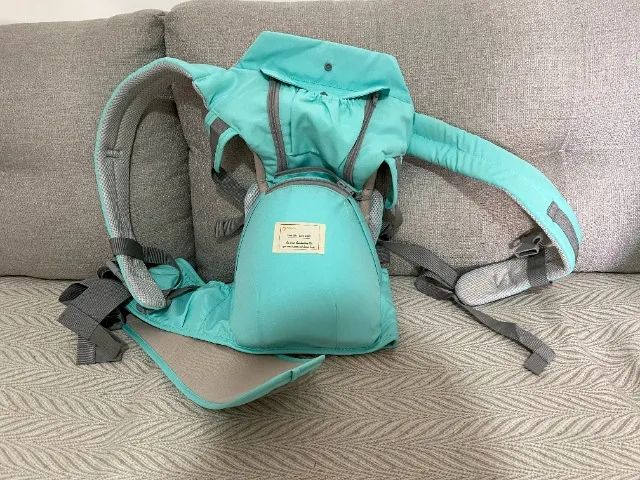 Mochila Canguru Maternidade Bebê Bolsa - Foto 2