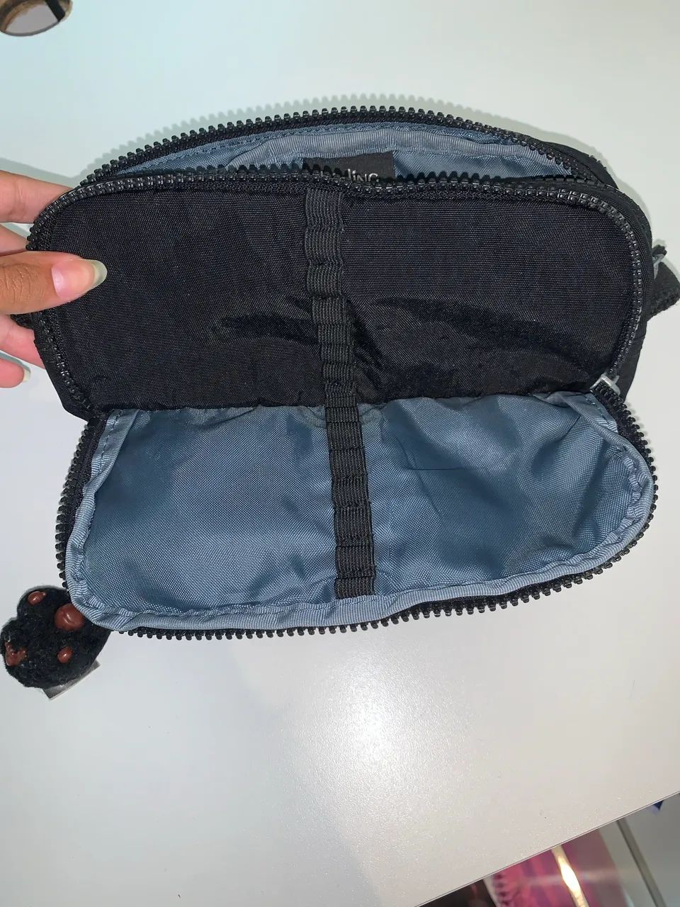 Estojo Kipling Gitroy Preto - Foto 3