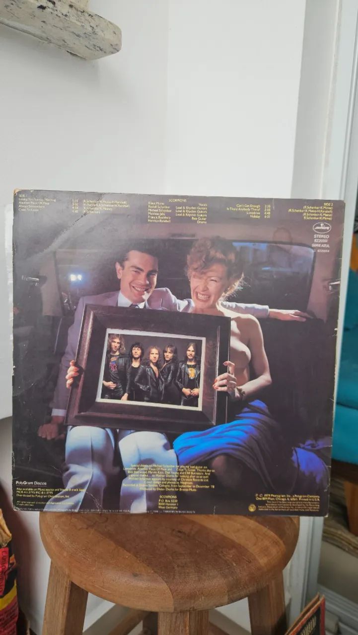 Disco Vinil Lp Scorpions Love Drive Rock - Foto 2