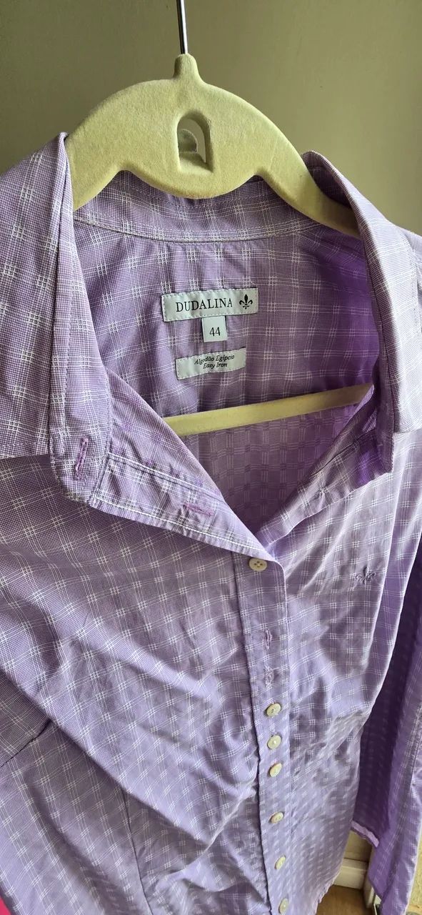 02 camisas DUDALINA TAMANHO 44 - Foto 2