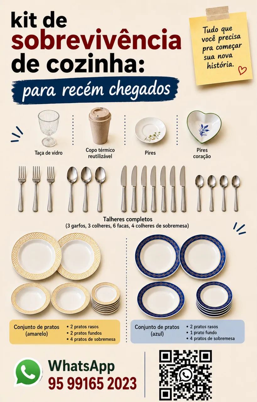 Kit de sobrevivência de cozinha  - Foto 2