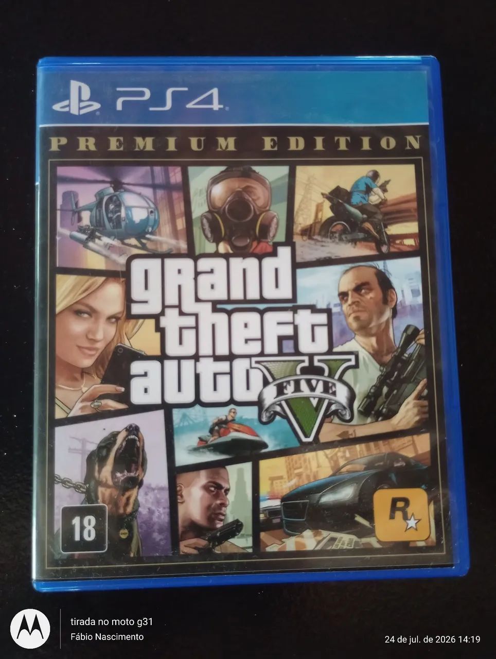 Cd original Ps4 GTA V FIVE