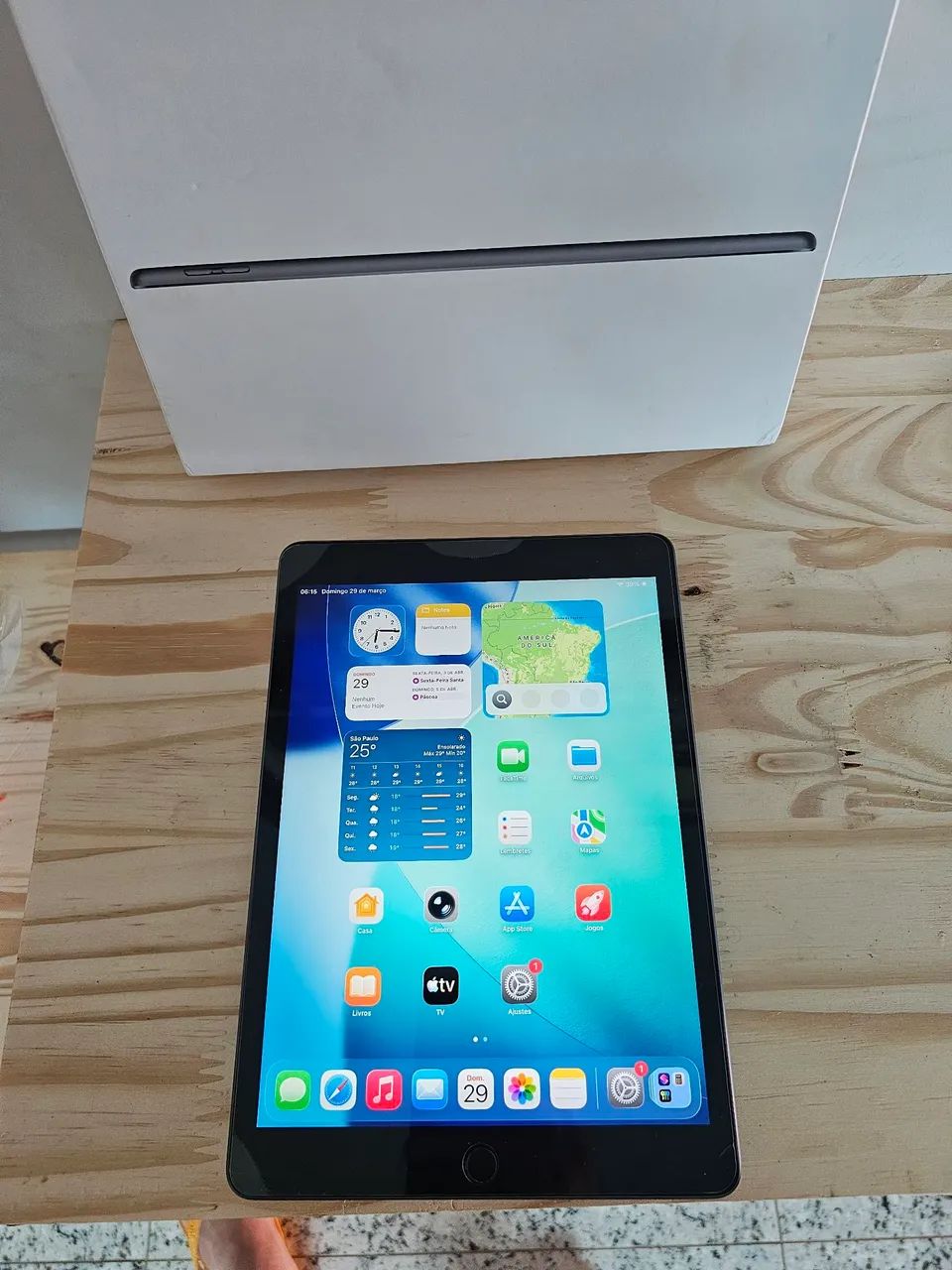 Ipad 9° geração zerado passo cartão 