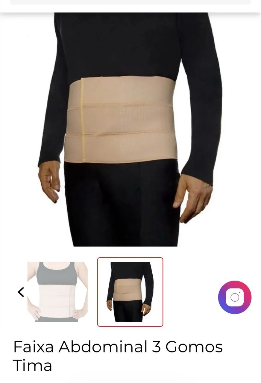 Faixa Abdominal 3 gomos 60,00 - Foto 3
