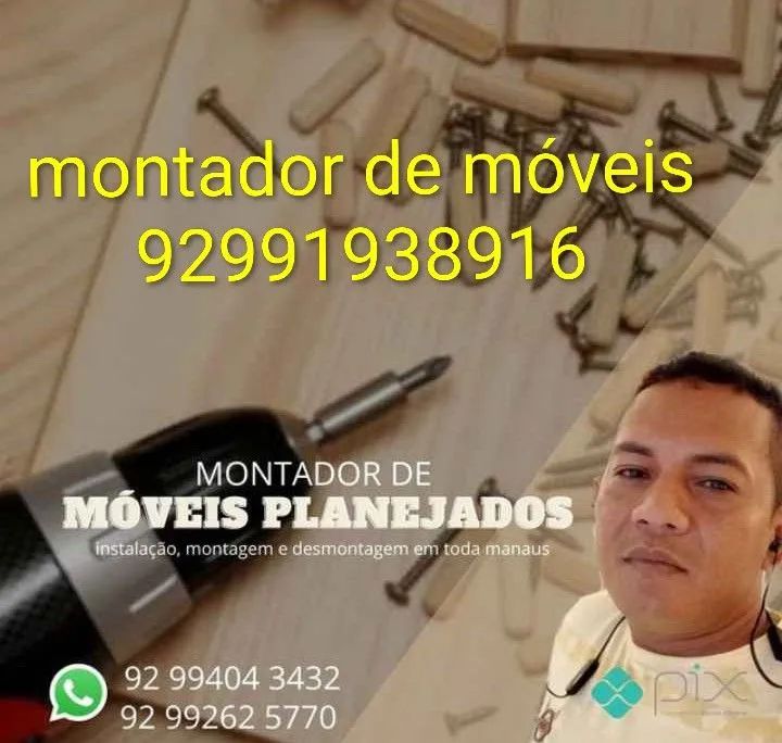 Montador de móveis disponível  24 hrs!