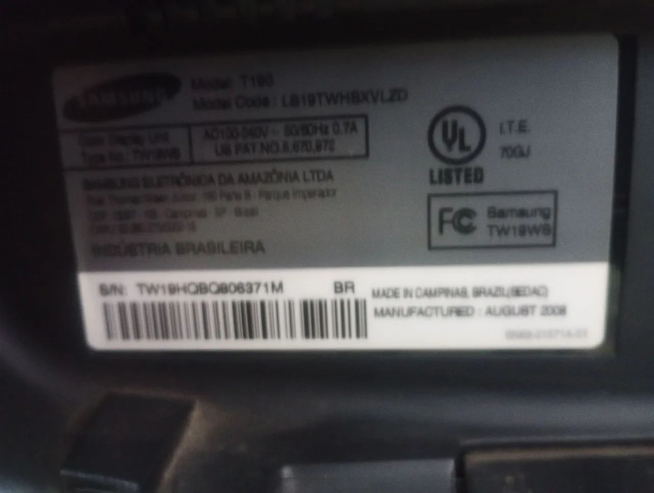 Monitor Samsung 19 polegadas  - Foto 5