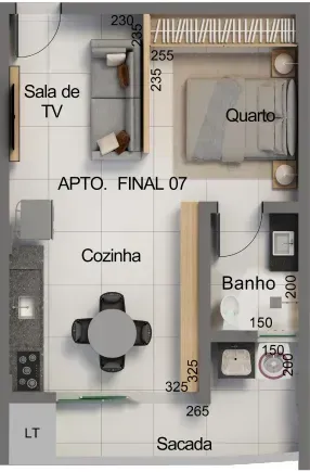 PLANTA 39m²