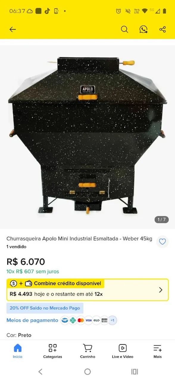 Equipamentos para comercio