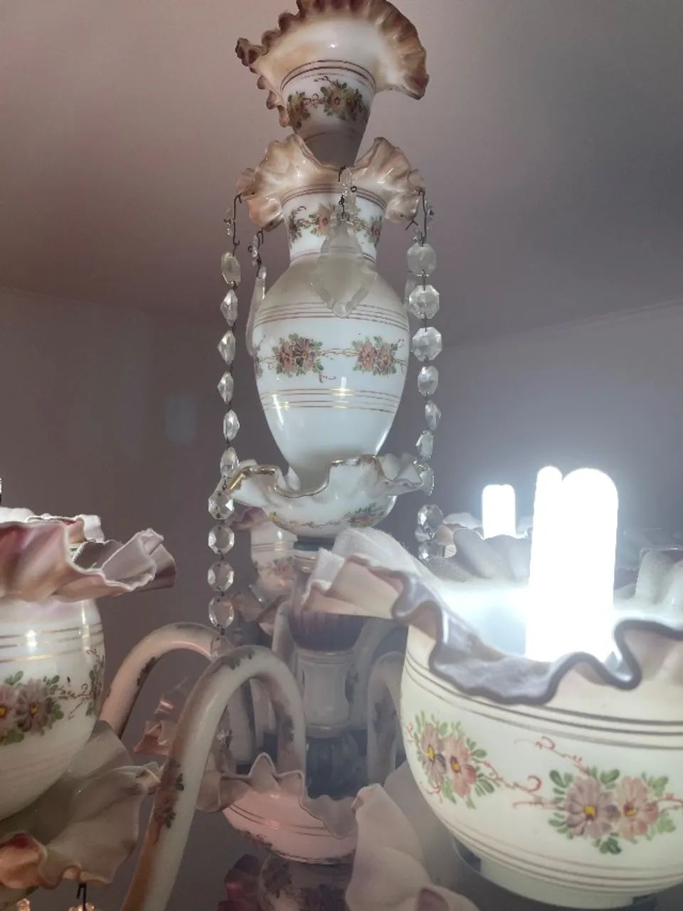 Lustre cerâmica antiguidade  - Foto 2