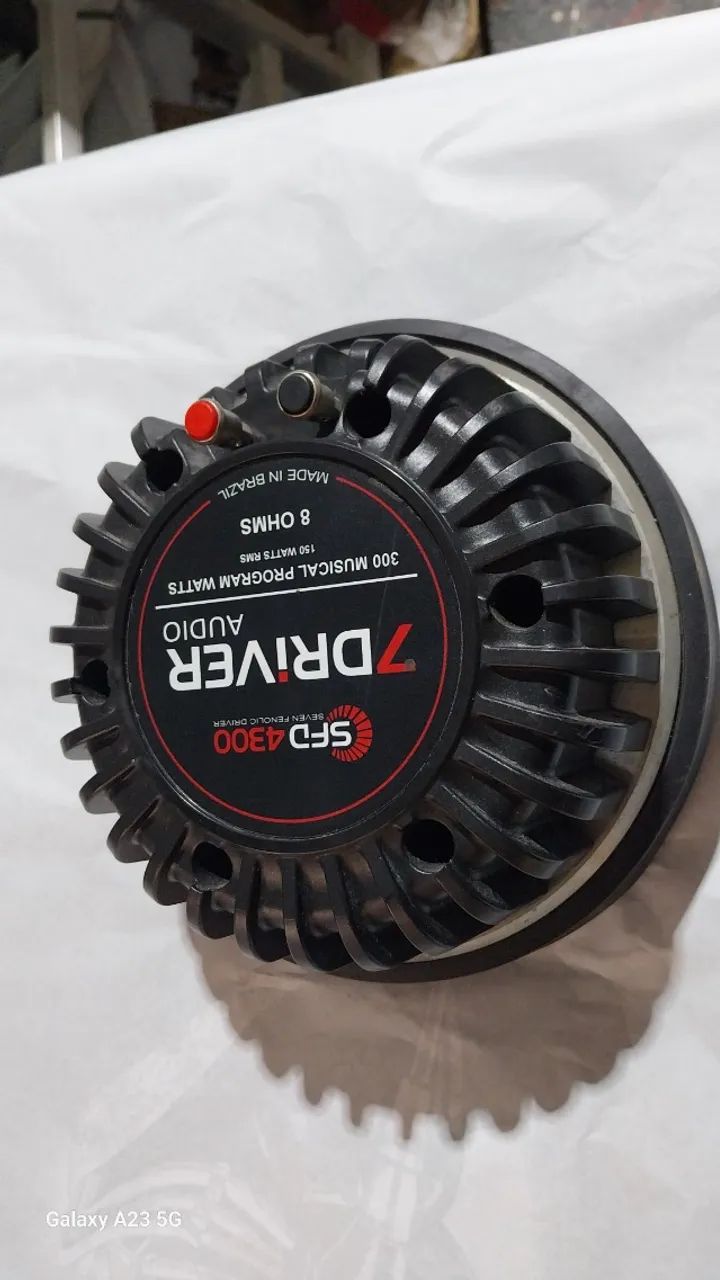 Driver Fenólico 7 Driver Sfd 4300 150w Rms 8 Ohms Fenólico