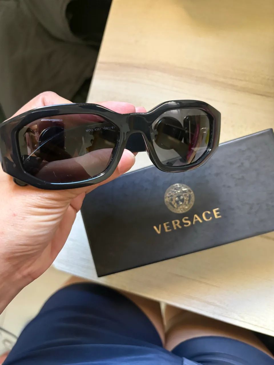 Óculos de sol grife Versace