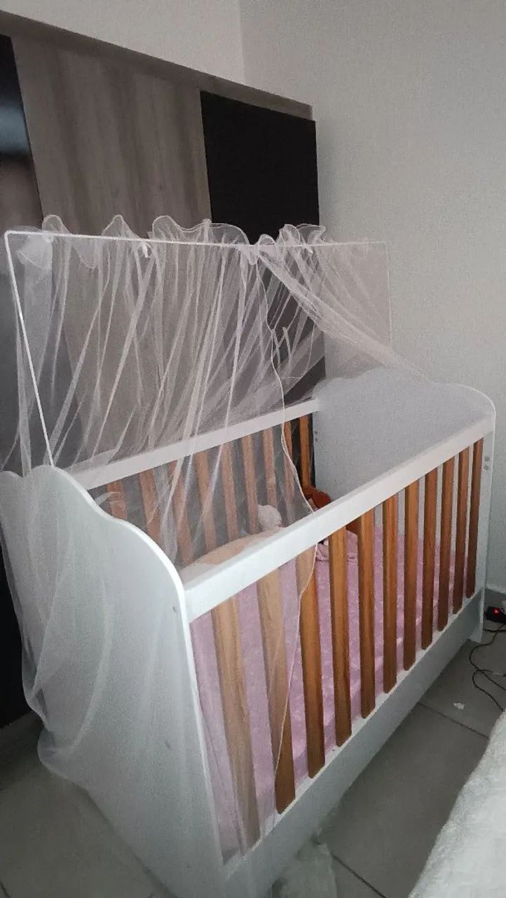 Quarto bebe berço com comoda - Foto 2