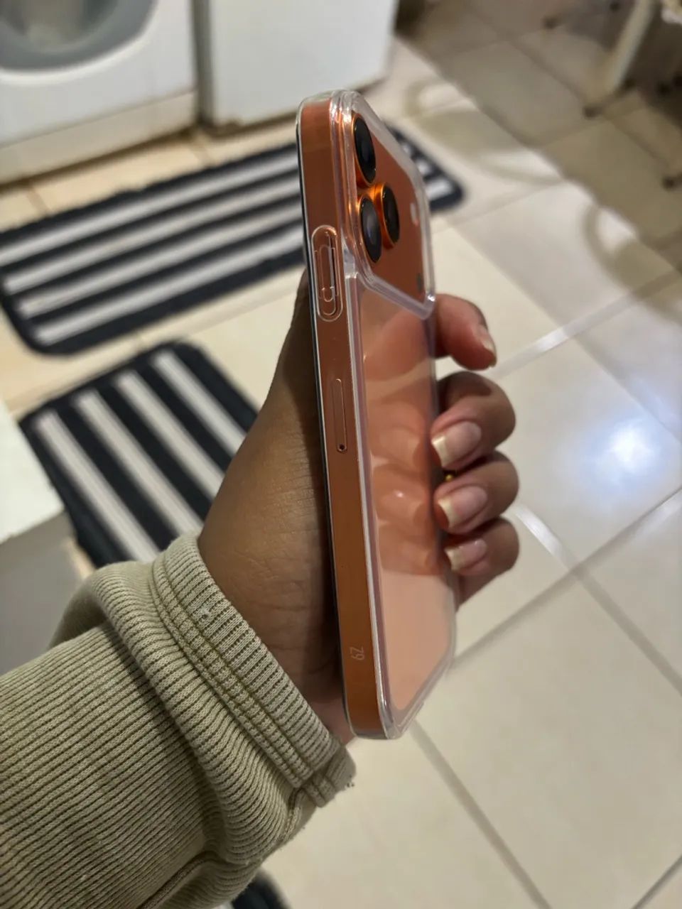 iPhone X 256GB na carcaça do 17 Pro - Foto 2