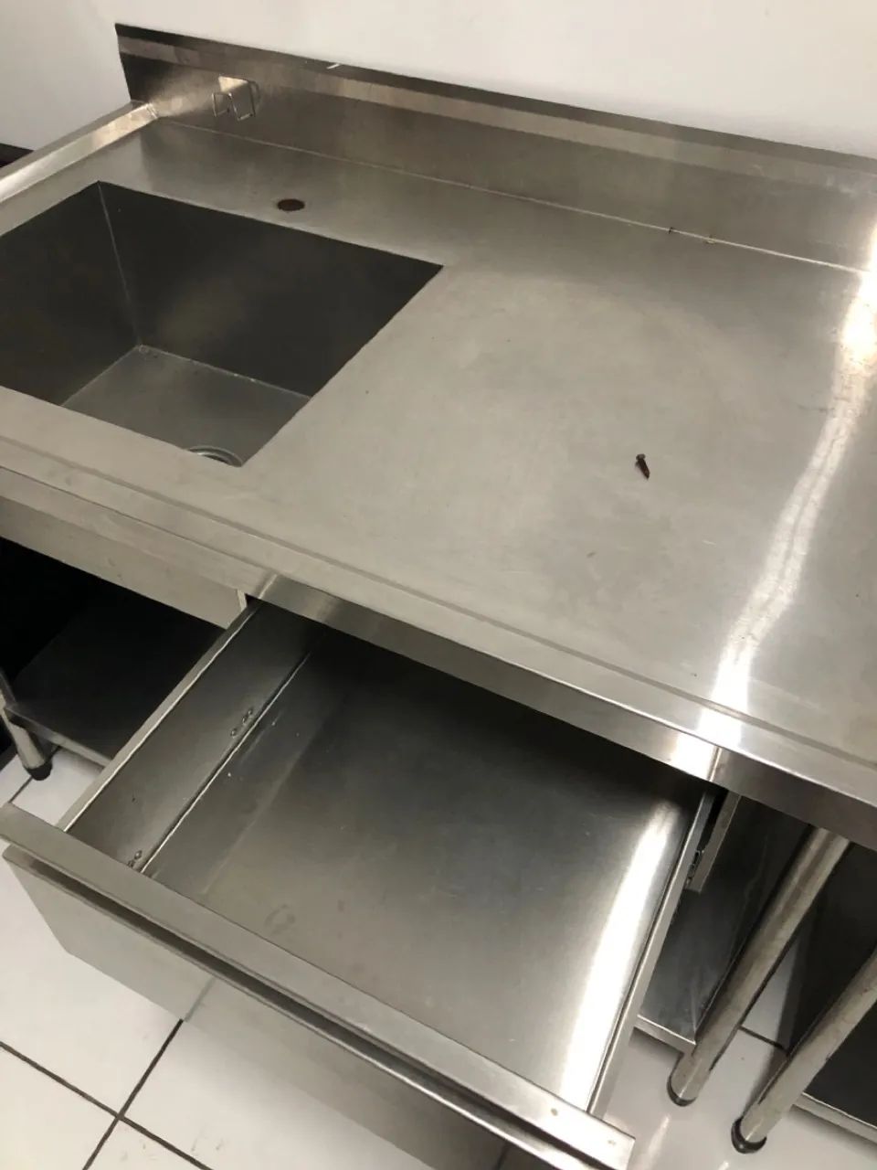 Pia industrial de inox - Foto 4