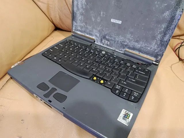 Carcaça Acer Travelmate 360 c/ teclado e bateria - Foto 5