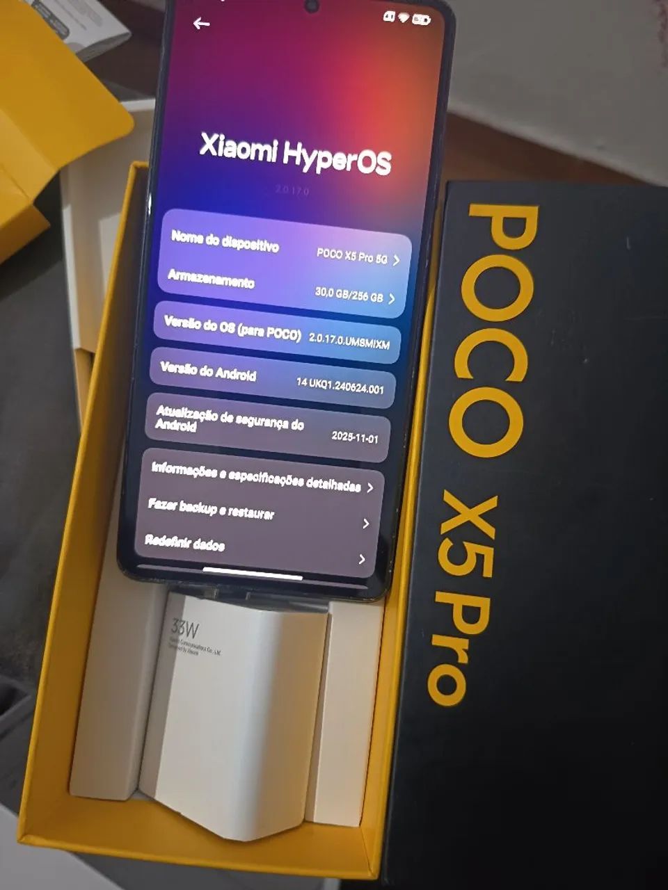 POCO X5 PRO 5G 256 GIGAS E 8 RAM  - Foto 4