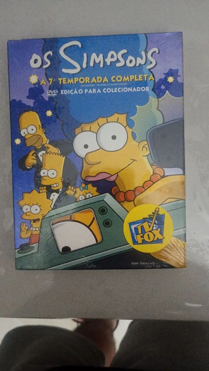 Dvd os Simpsons 7 Temporada Edição de Colecionador Lacrada - DVD